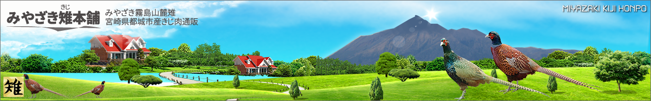 みやざき雉本舗｜トップ看板